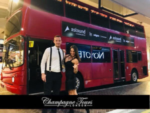 Champagne Tours London Party Bus Hire - Corporate Christmas Party Bus - Arbonne