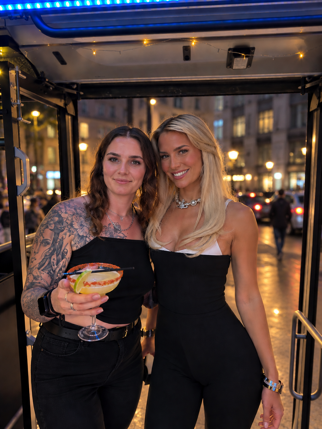 Celebrity transfer on board